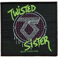 Twisted Sisters Spray Logo Patch 80s Glam Metal Woven Sew On