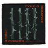 Patch Type O Negatif Octobre Rouille New York Tissé Thermocollant