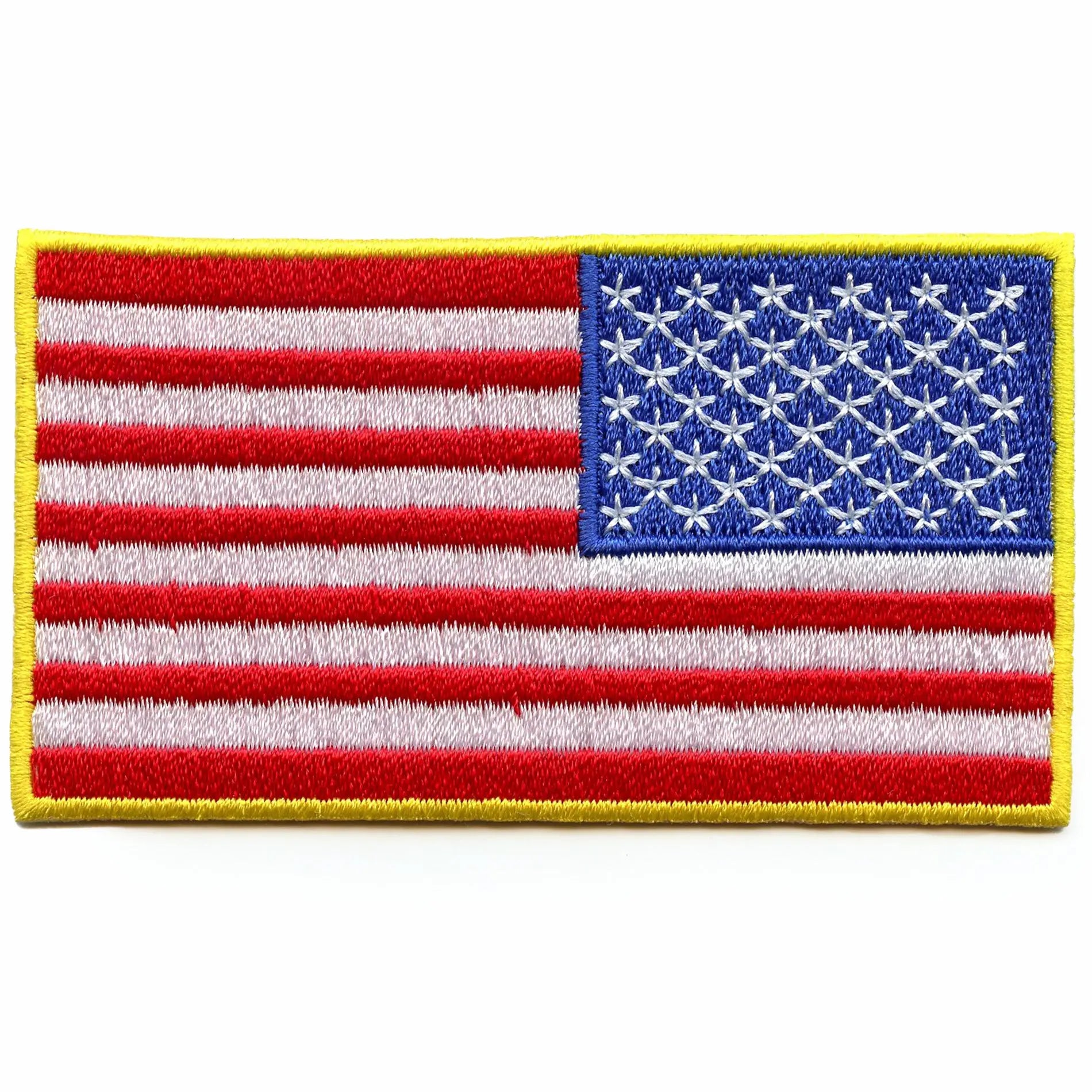 United States of America U.S.A. Military Army Color Reverse Country Flag Patch