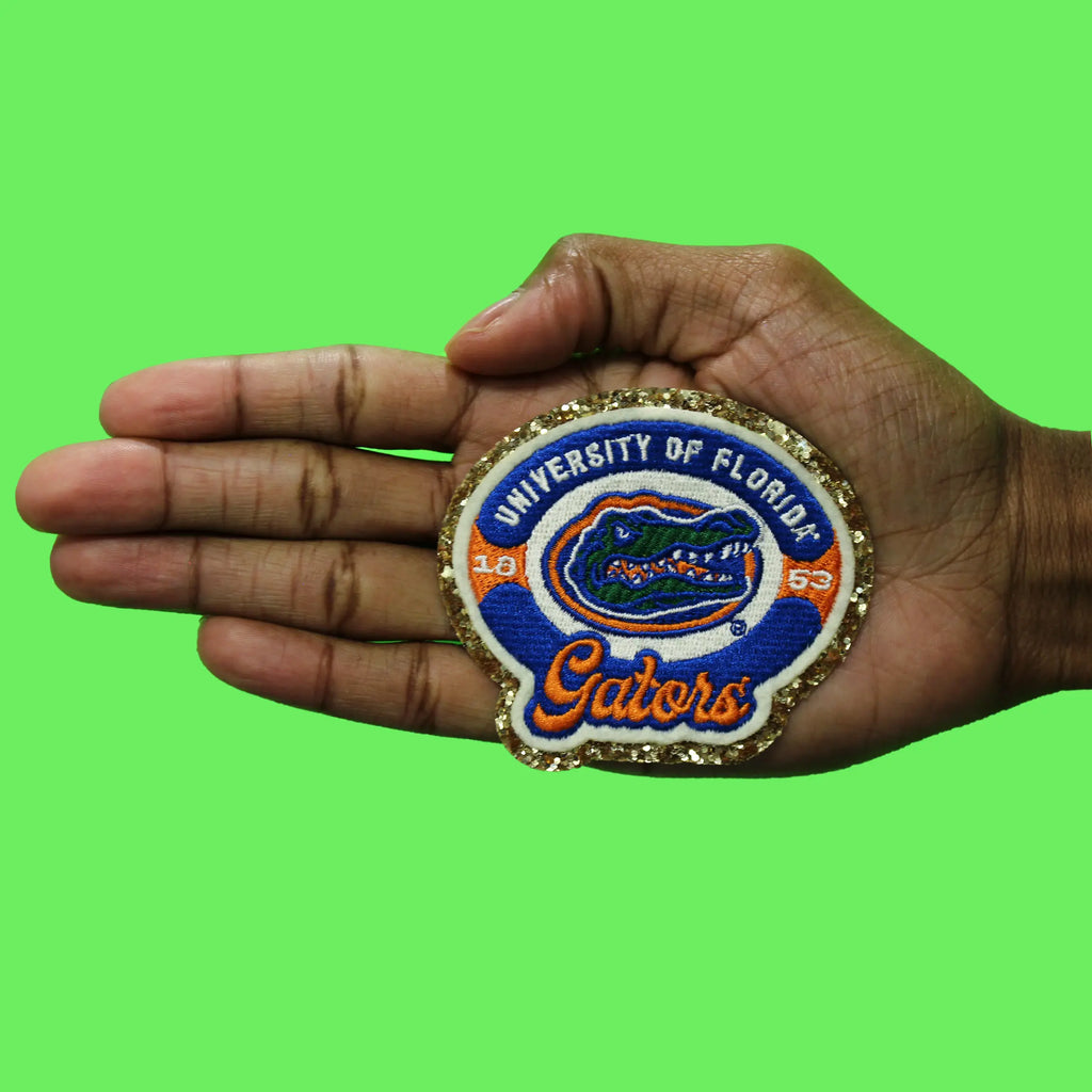 University of Florida Gators Patch Gold EST.1853 Embroidered Logo