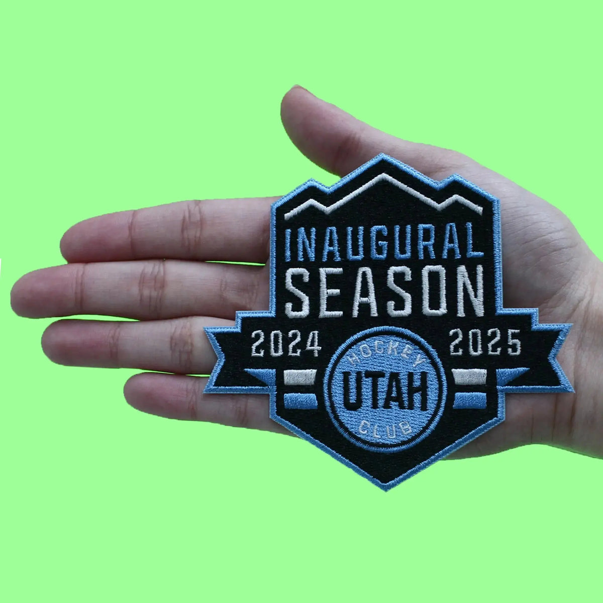 Utah Mammoth Hockey Club Inaugural Season Logo Shoulder Jersey Patch ...
