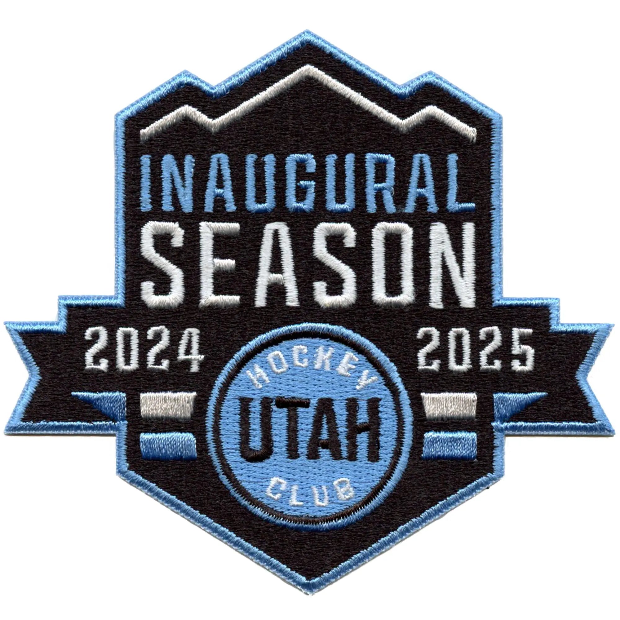 Utah Mammoth Hockey Club Inaugural Season Logo Shoulder Jersey Patch (2024-2025)