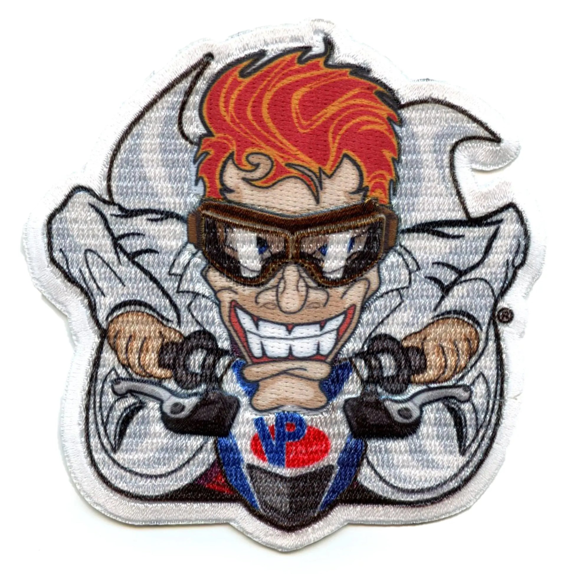 VP Racing Mad Scientist Bike Patch Sublimated Embroidery Iron On