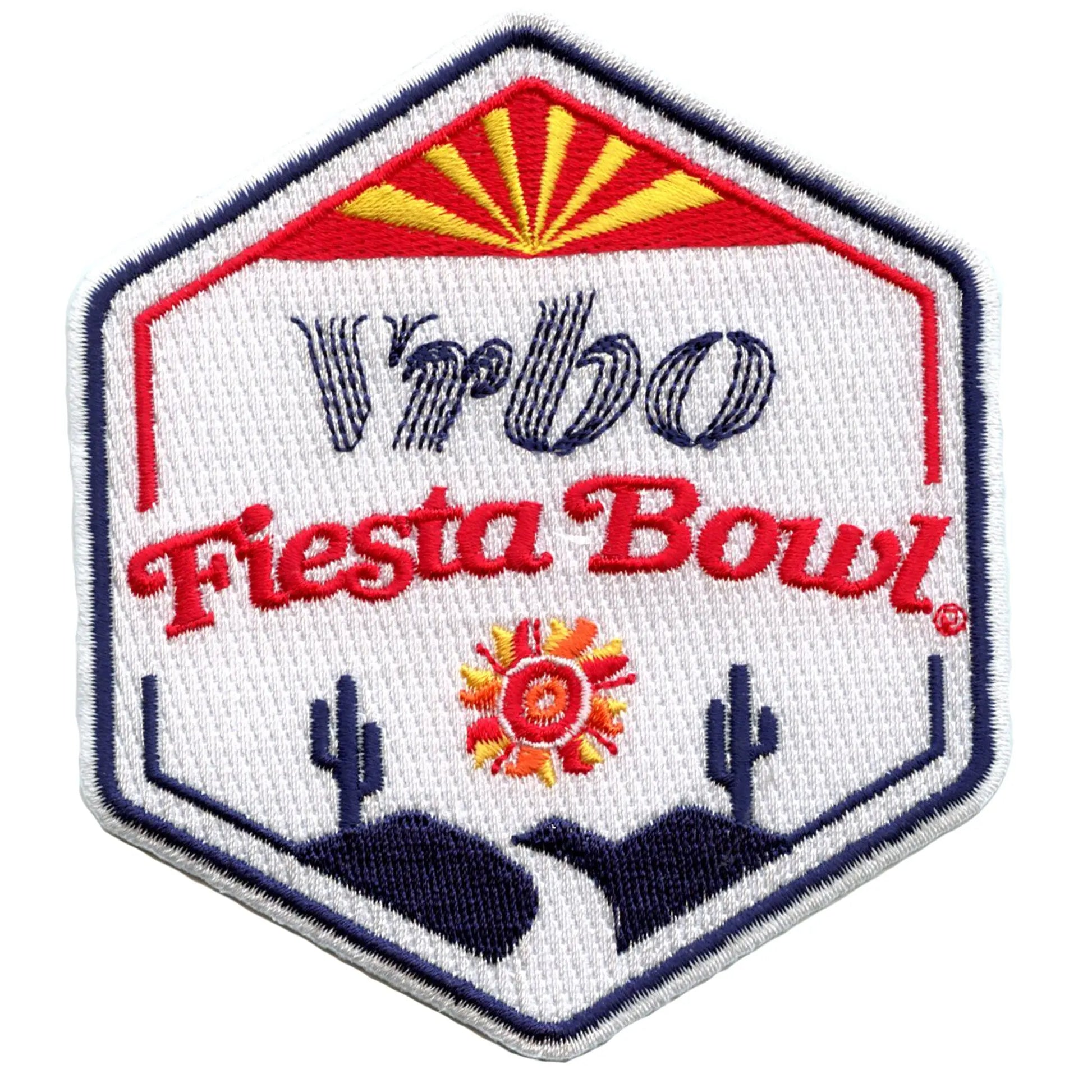 VRBO Fiesta Bowl Game Jersey Patch Penn State Boise State 2024