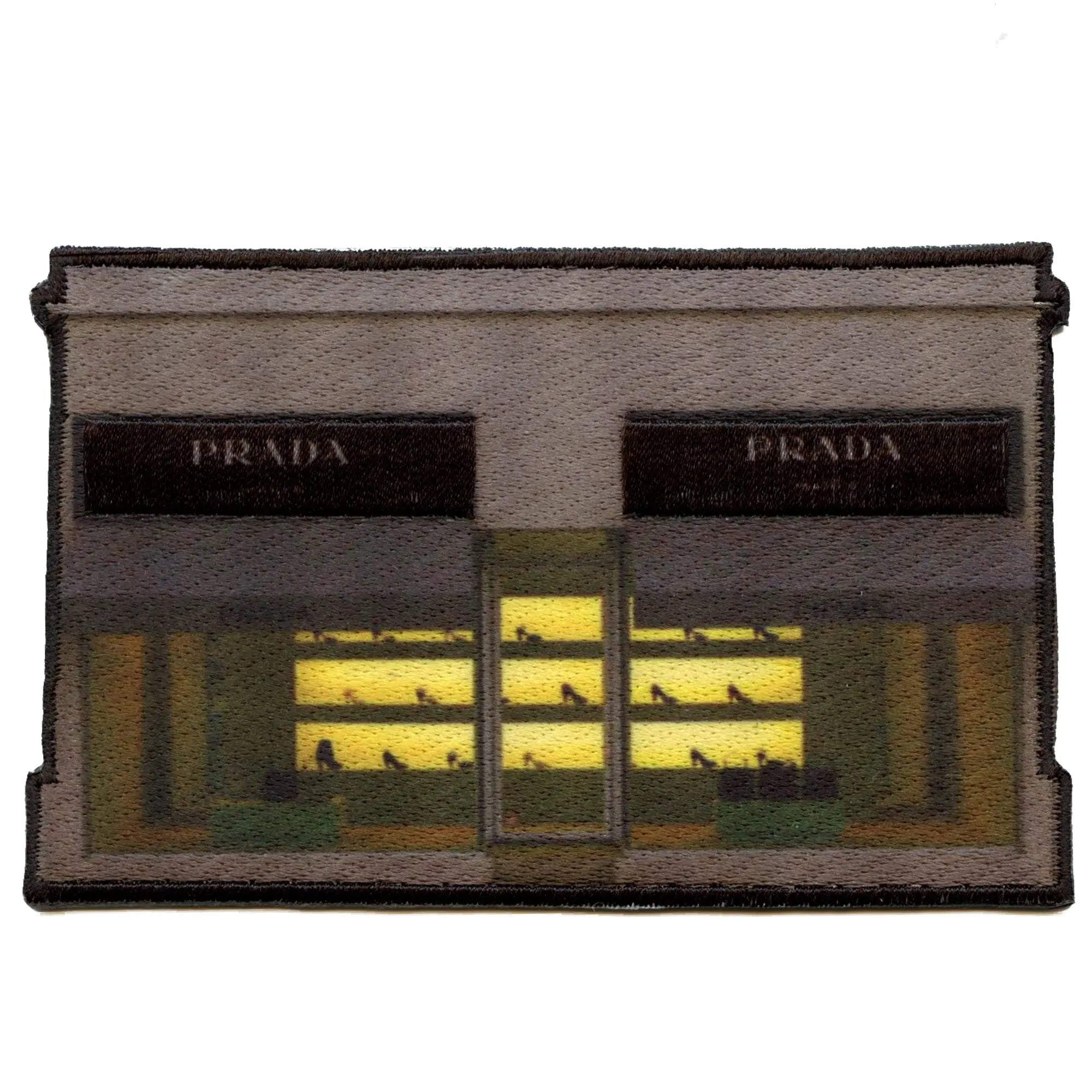 Marfa Texas Store Patch Shopping Fashion Art Sublimated Embroidery Iron-On