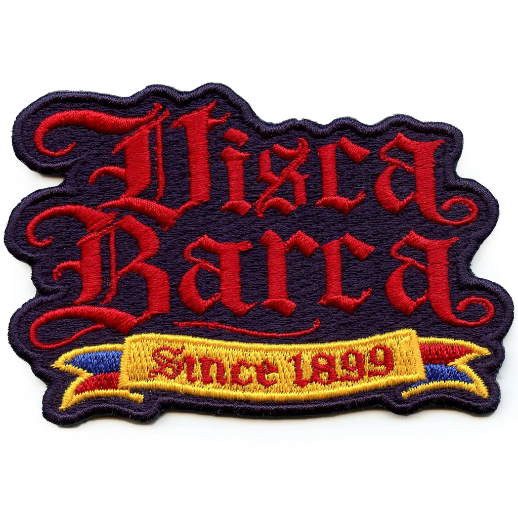 Visca Barca Slogo Patch Barcelona Soccer Pride Embroidered Iron On