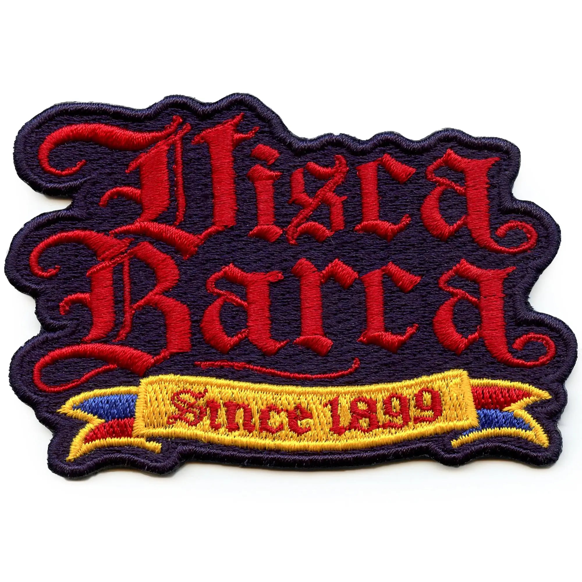 Visca Barca Slogo Patch Barcelona Soccer Pride Embroidered Iron On