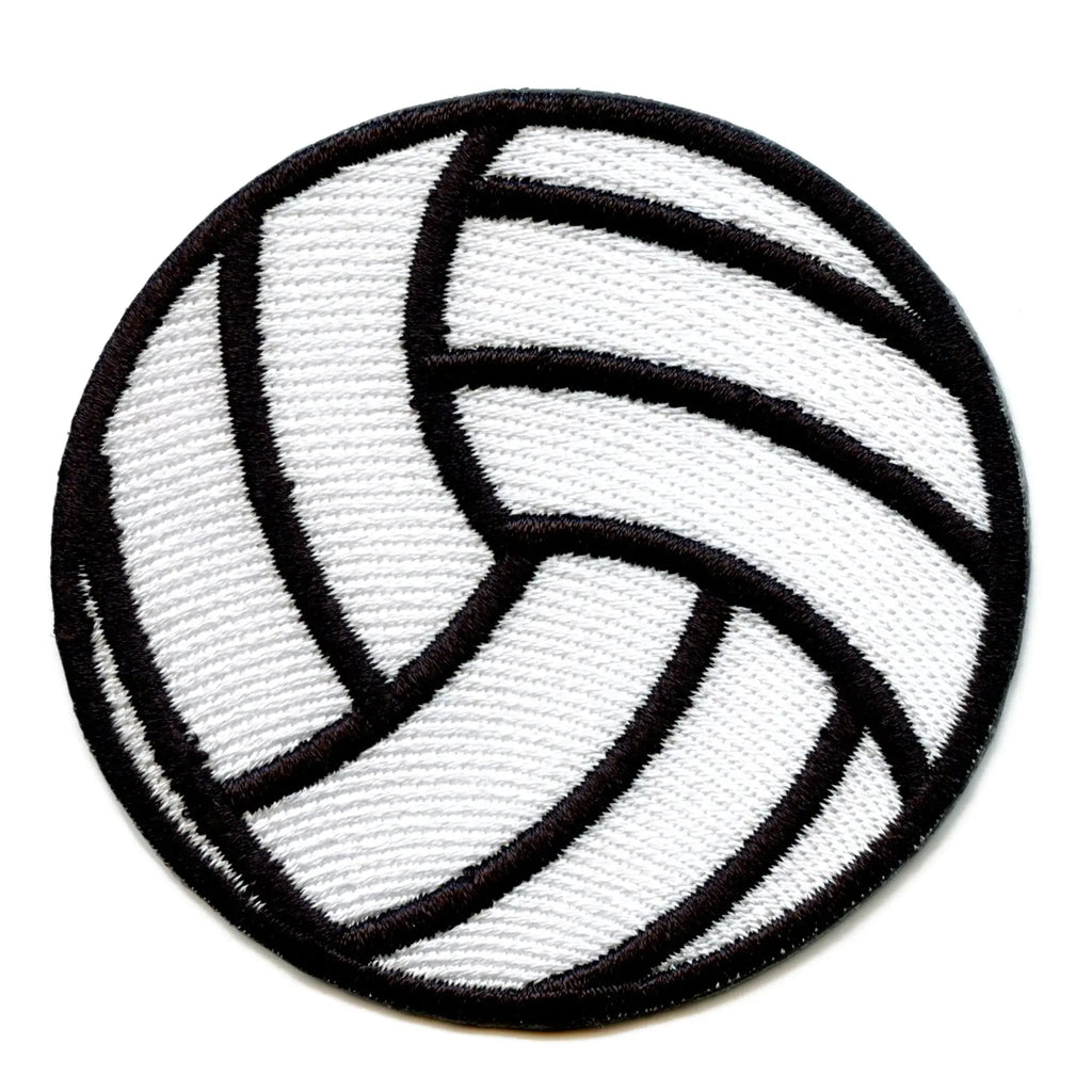 Volleyball Game Hobby Patch Team Spirit Sports Embroidered Iron On