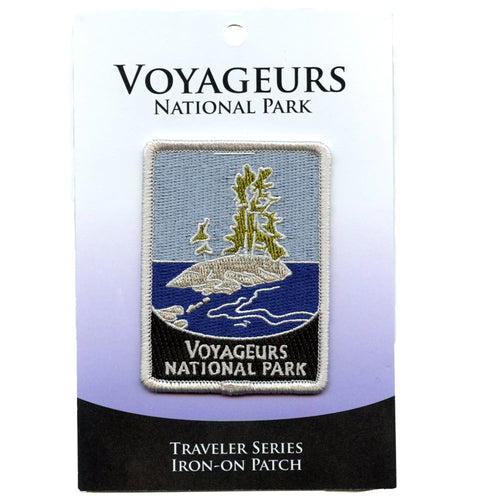 Voyageurs National Park Patch Travel Collectible Souvenir Embroidered Iron on