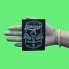 Warrant Louder Harder Faster Patch Metal Skull Wings Woven Iron On