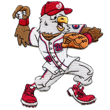 Washington National Mascot "Screech" Self Adhesive Patch