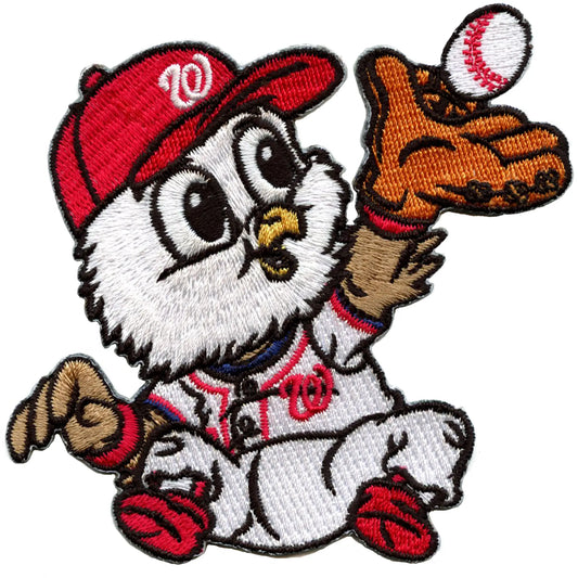 Washington Nationals Team Baby Mascot 'Screech' Self-Adhesive Patch