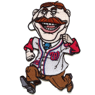 Teddy Roosevelt Twenty Six President Nationals Team Mascot Self Adessive Patch