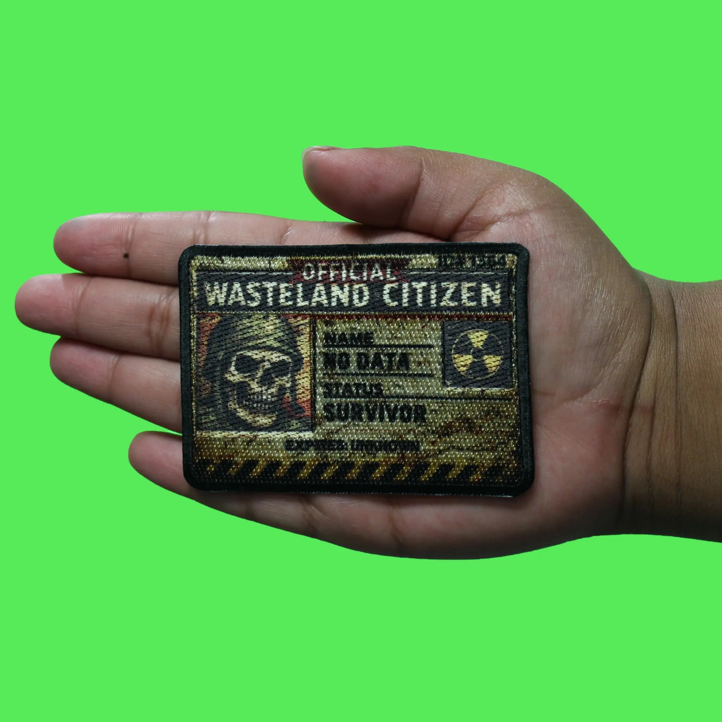 Wasteland Citizen Survivor Patch Action War Video Game Sublimation Iron On