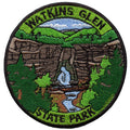 Watkins Glen State Park Patch New York Collectable Embroidered Iron-On