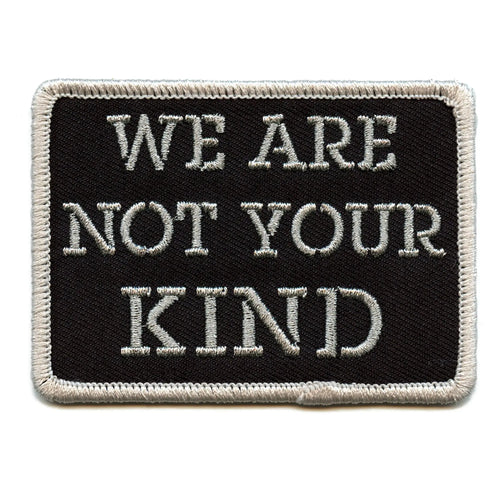 We Are Not Your Kind Patch Slipknot Metal Band Embroidered Iron On