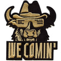 Patch We Comin' Bison Coach de football du Colorado brodé à repasser