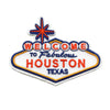 Welcome To Fabulous Houston Patch State Texas Parody Embroidered Iron On