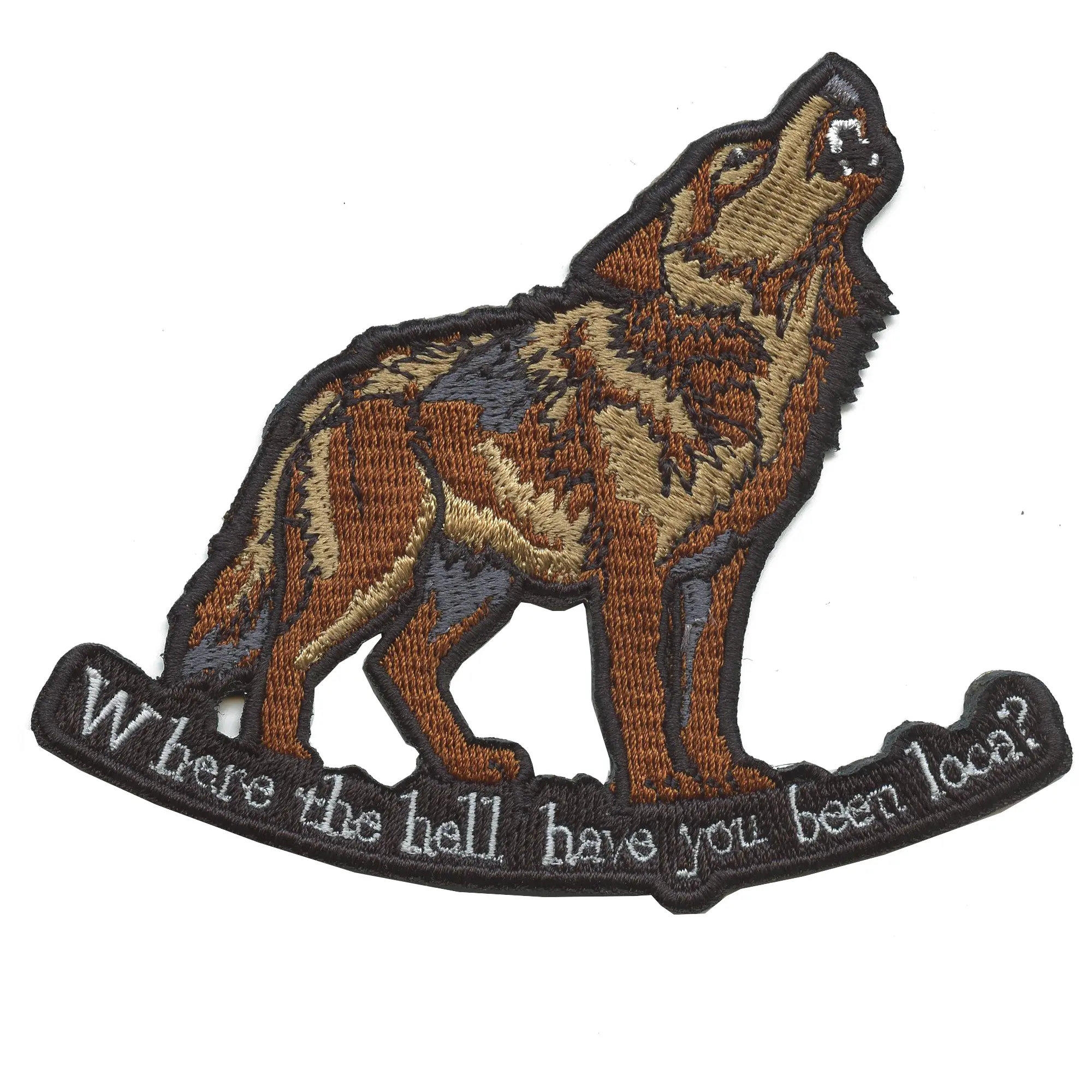 Where Have You Been Loca Patch Vampire Werewolf Movie Embroidered Iron On