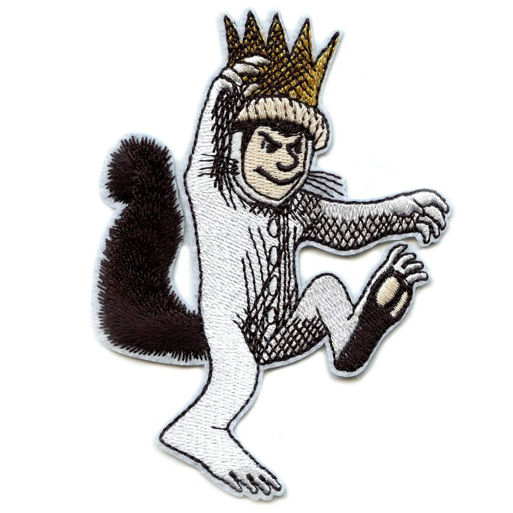 Where the Wild Things Are Patch Max Book Character Embroidered Iron On