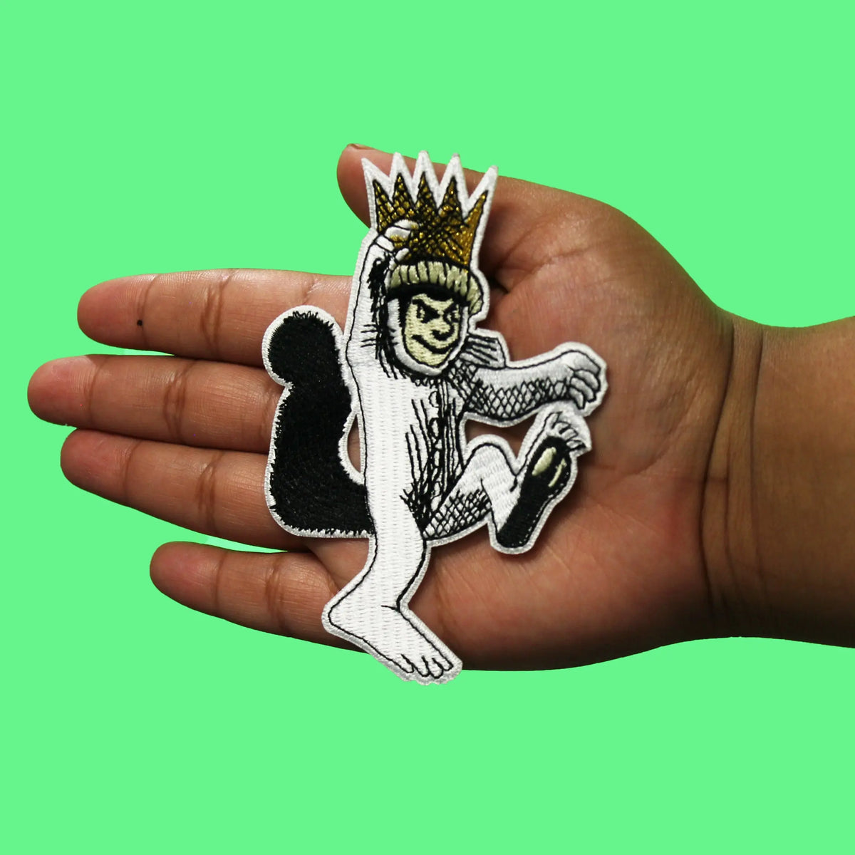 Where the Wild Things Are Patch Max Book Character Embroidered Iron On