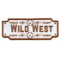 Wild West Western Patch Cowboy Native Americans Embroidered Iron On
