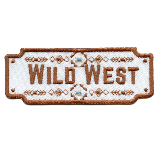 Wild West Western Patch Cowboy Native Americans Embroidered Iron On