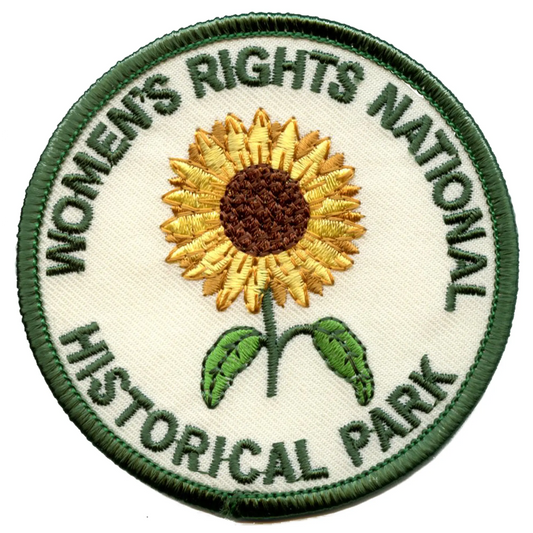 Women Rights National Park Patch Historical Travel Souvenir Embroidered Iron On