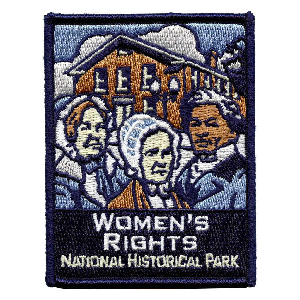 Womens Rights National Park Patch Historic Travel Embroidered Iron On