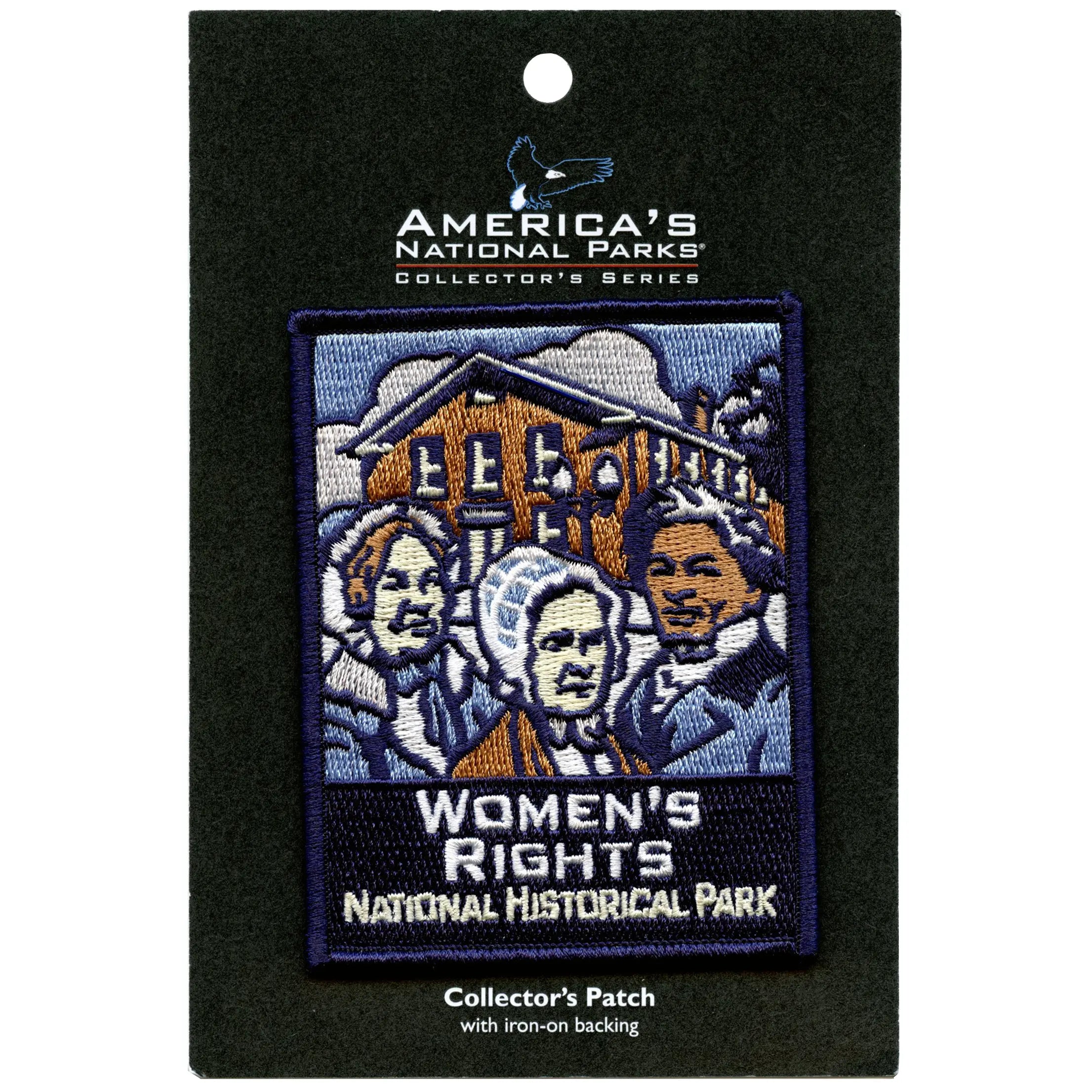 Womens Rights National Park Patch Historic Travel Embroidered Iron On