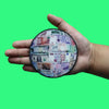 Globe Of Money Patch Baller World Travel Sublimated Embroidery Iron On