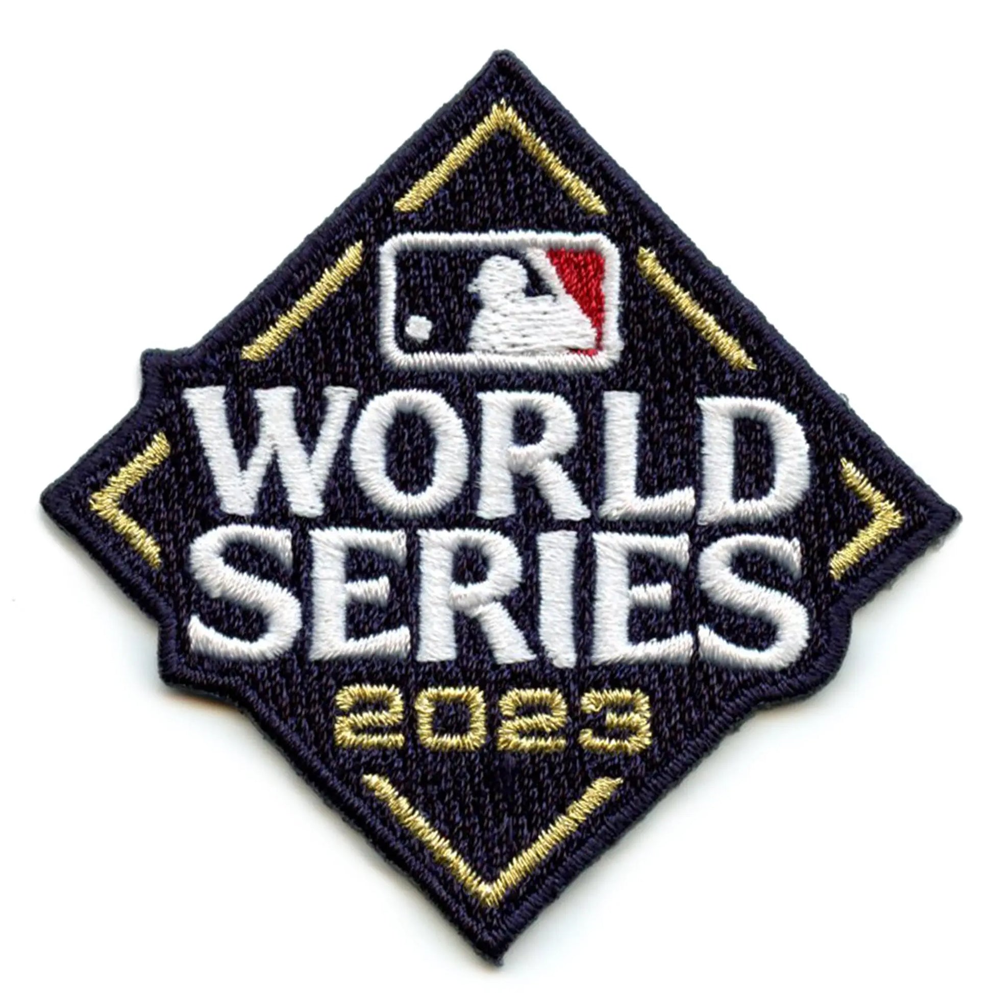2023 MLB World Series Hat Patch Official Baseball Embroidered