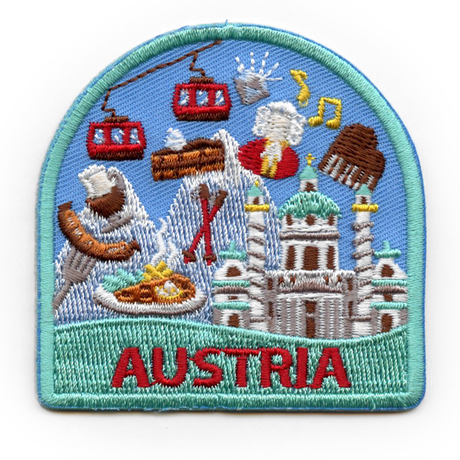 Germany Travel Patch Europe Badge Embroidered Iron on