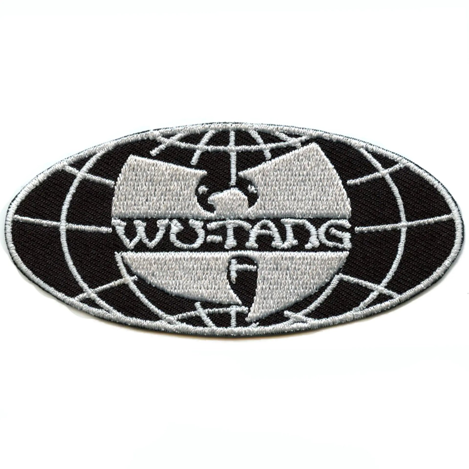 Wu-Tang Clan Music Patch Music Worldwide Hip-Pop Embroidered Iron Wu-Tang Clan Music Patch Music Worldwide Hip-Pop Embroidered Iron
