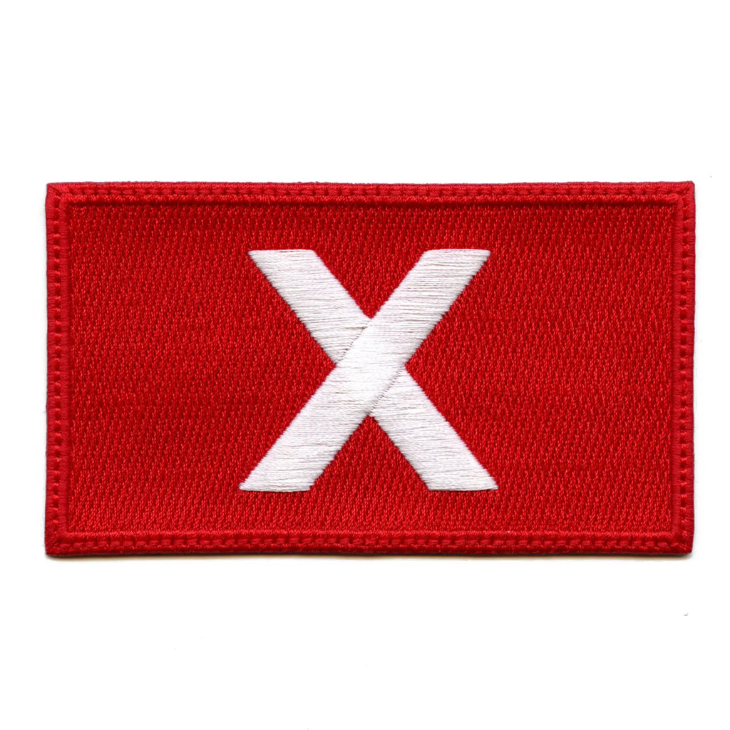 Vote X Means No Patch Korean Survival Game Embroidered Iron On