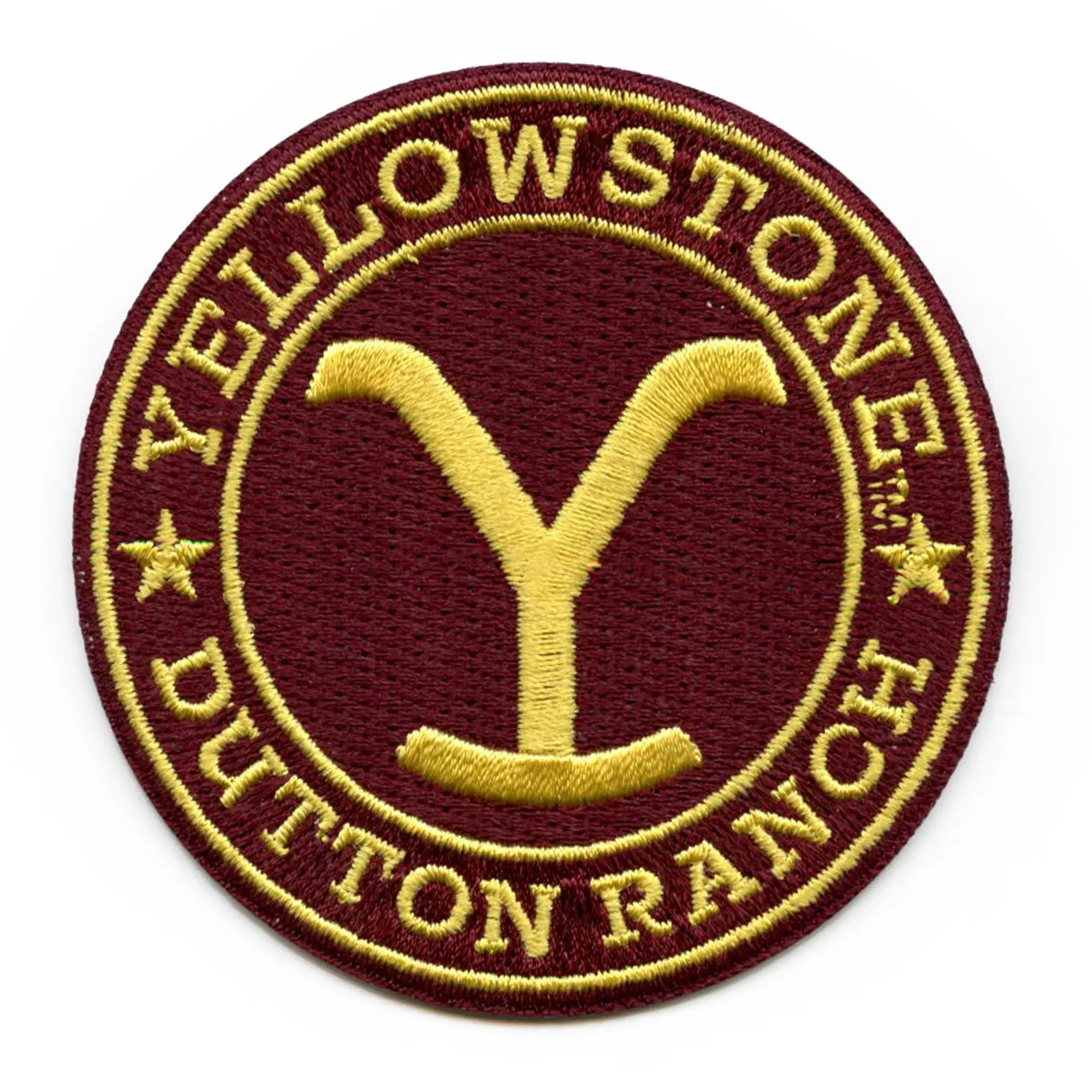Yellowstone Dutton Ranch Patch Western Montana Mountains Embroidered I ...
