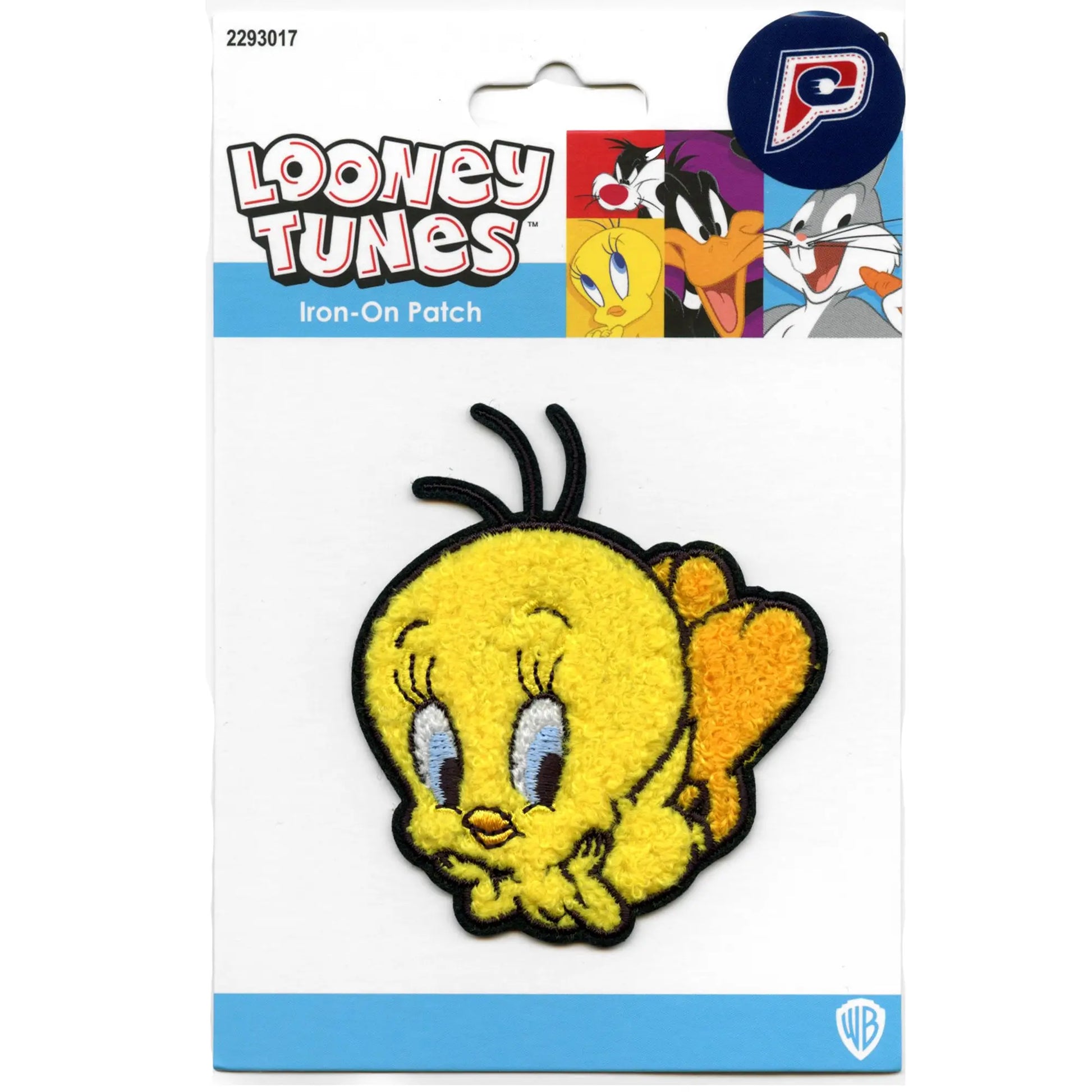 Tweety Laying Down Patch Looney Tunes Cartoons Chenille Iron On