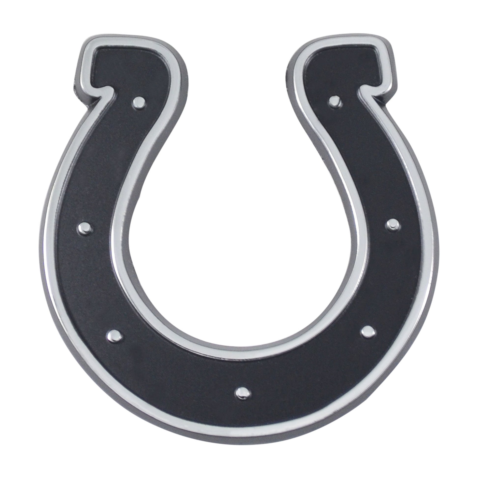 Indianapolis Colts Premium Solid Metal Chrome Plated Car Auto Emblem