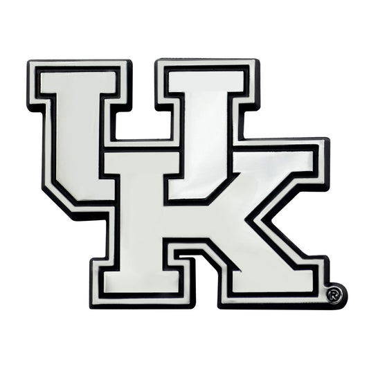 Kentucky Wildcats Solid Metal 3-D Chrome Emblem 