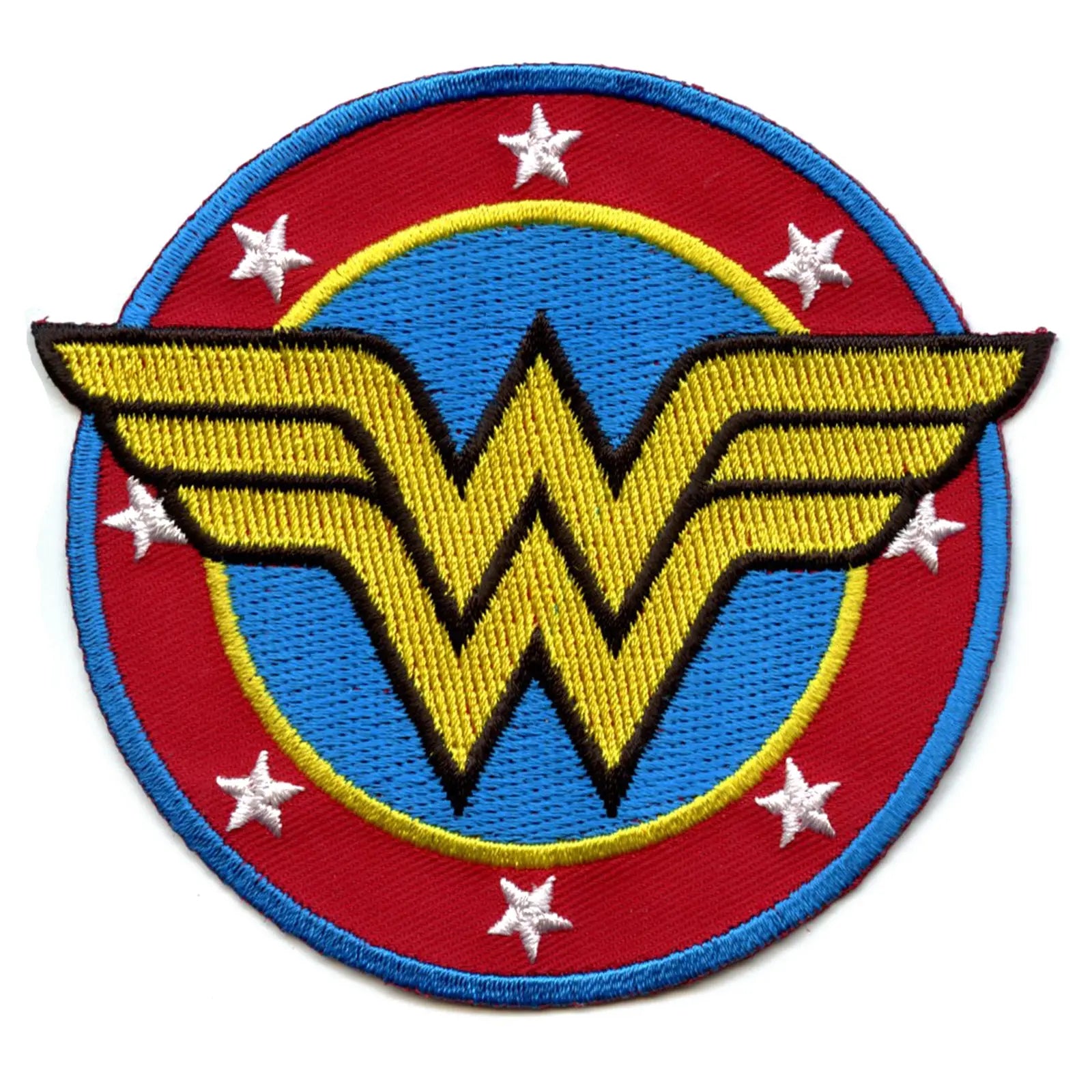 Dc Comics Wonder Woman Shield Logo Iron on Patch 