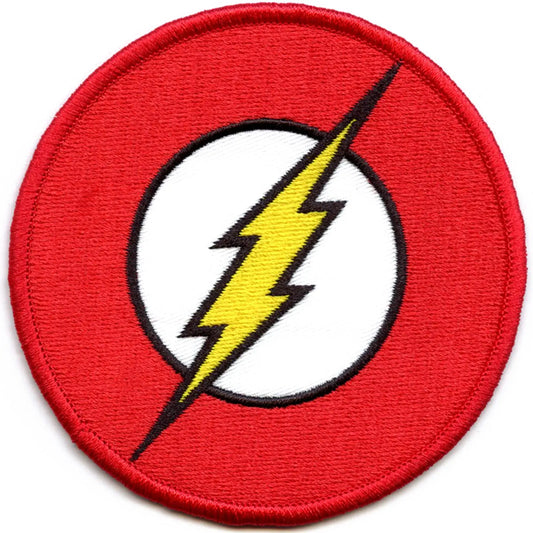 Dc Comics The Flash Embroidered  Iron on Patch 