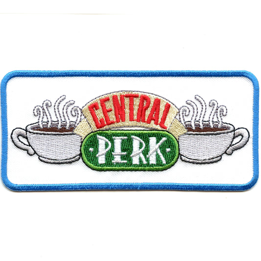Friends Central Perk Embroidered Iron On Patch 