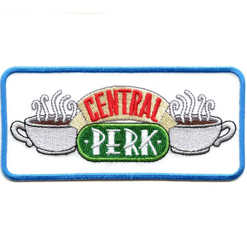 Friends Central Perk Embroidered Iron On Patch 