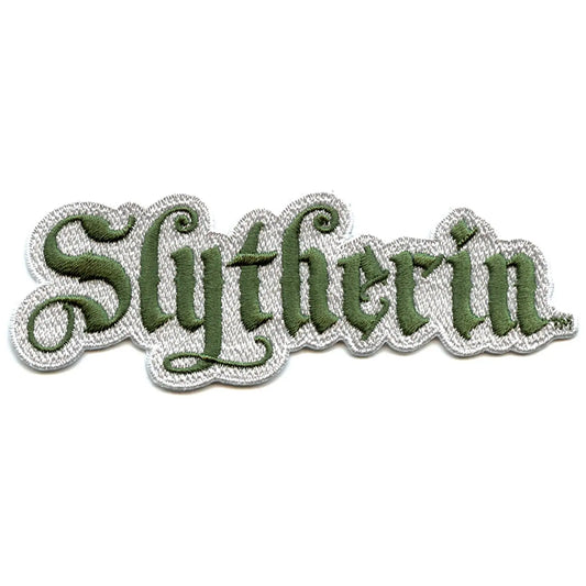Harry Potter Slytherin Embroidered Iron-on Patch 