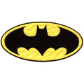 Dc Comics Batman Logo Iron on Embroidered Applique Patch - Large 