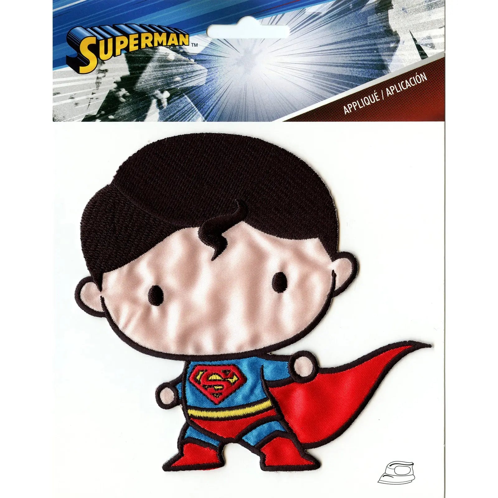 Dc Comics Superman Emoji Iron on Applique Patch 