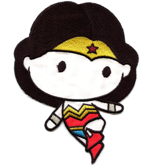 Dc Comics Wonder Woman Emoji Iron on Applique Patch 