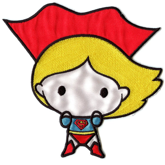 Dc Comics Supergirl Emoji Iron on  Applique Patch 