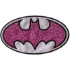 Dc Comics Batgirl Pink Shimmer Iron on Applique Patch 