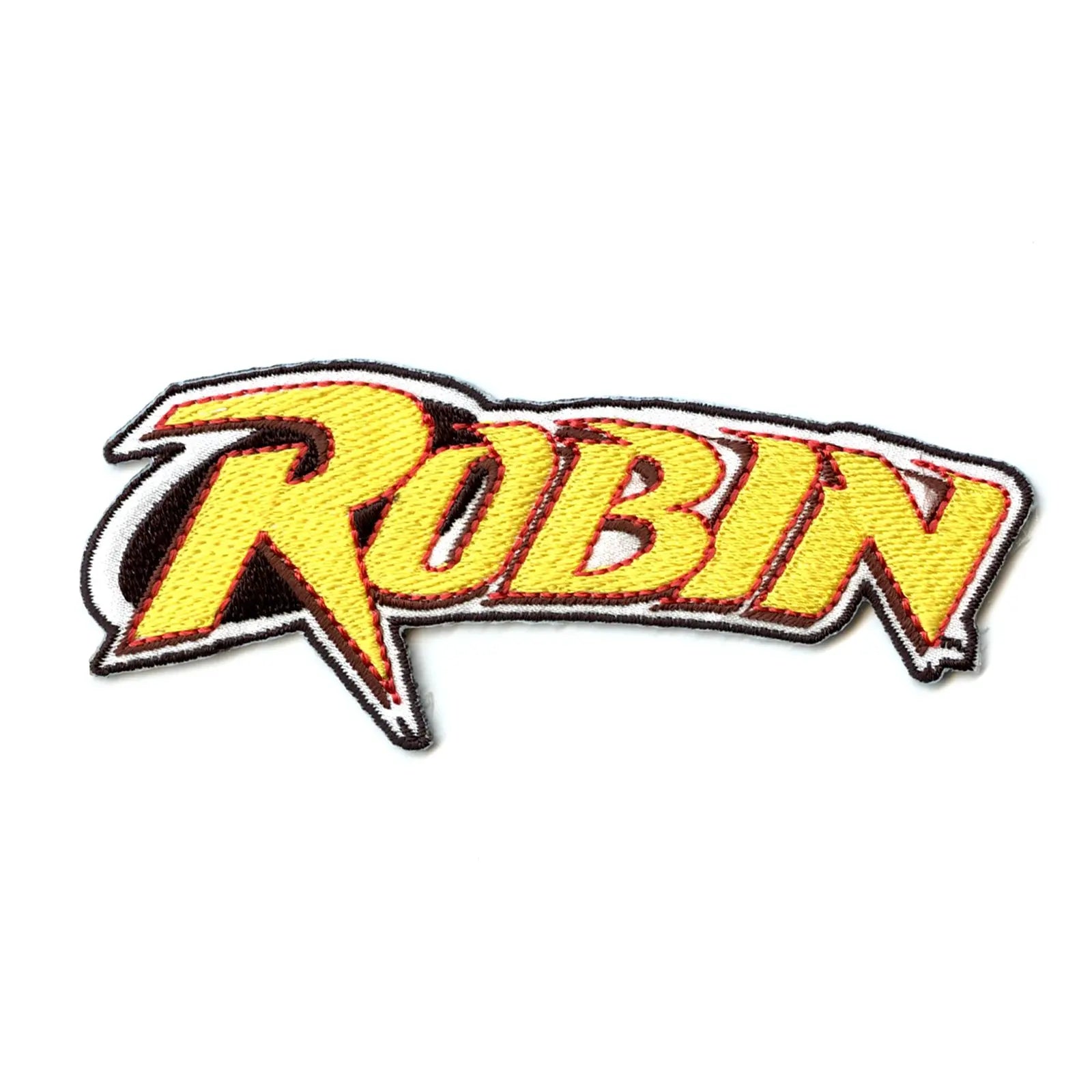 Dc Comics Robin Script Iron on Embroidered Patch – Patch Collection